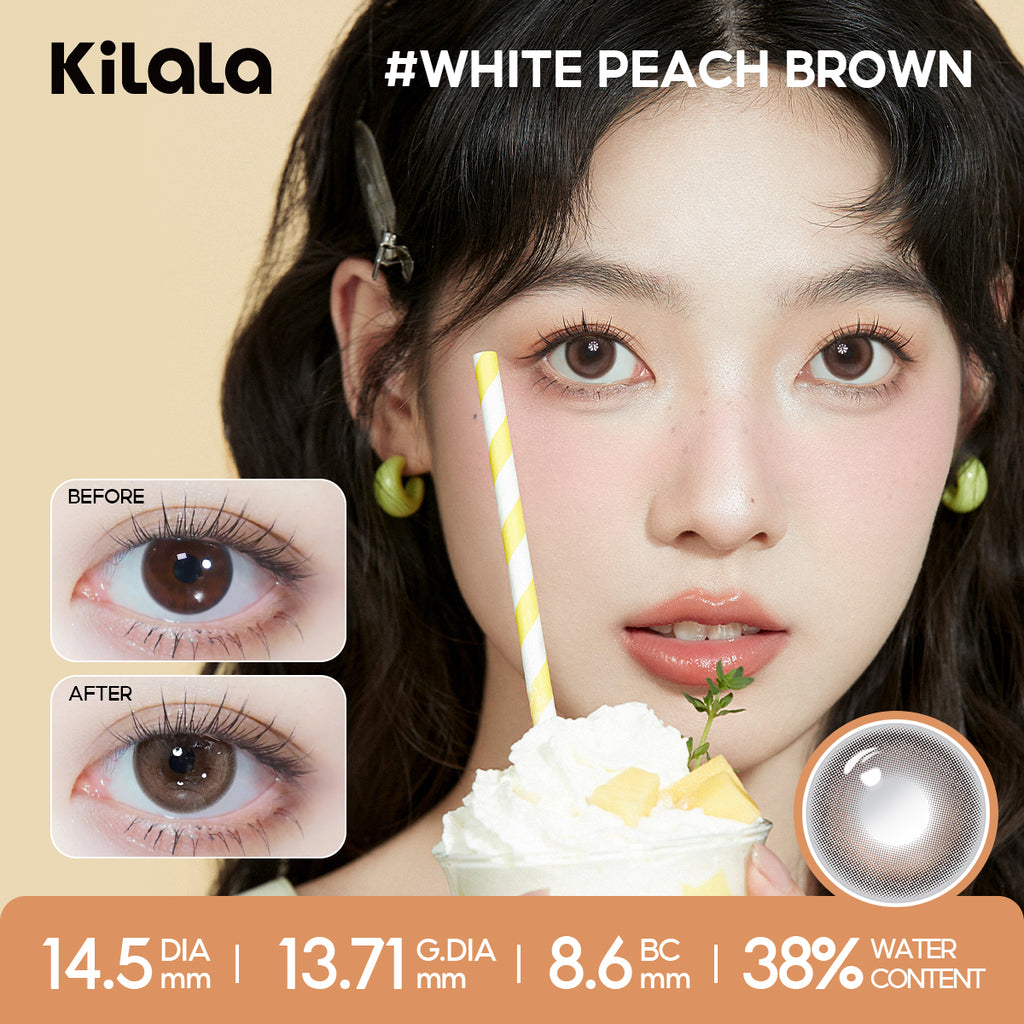 White Peach Brown