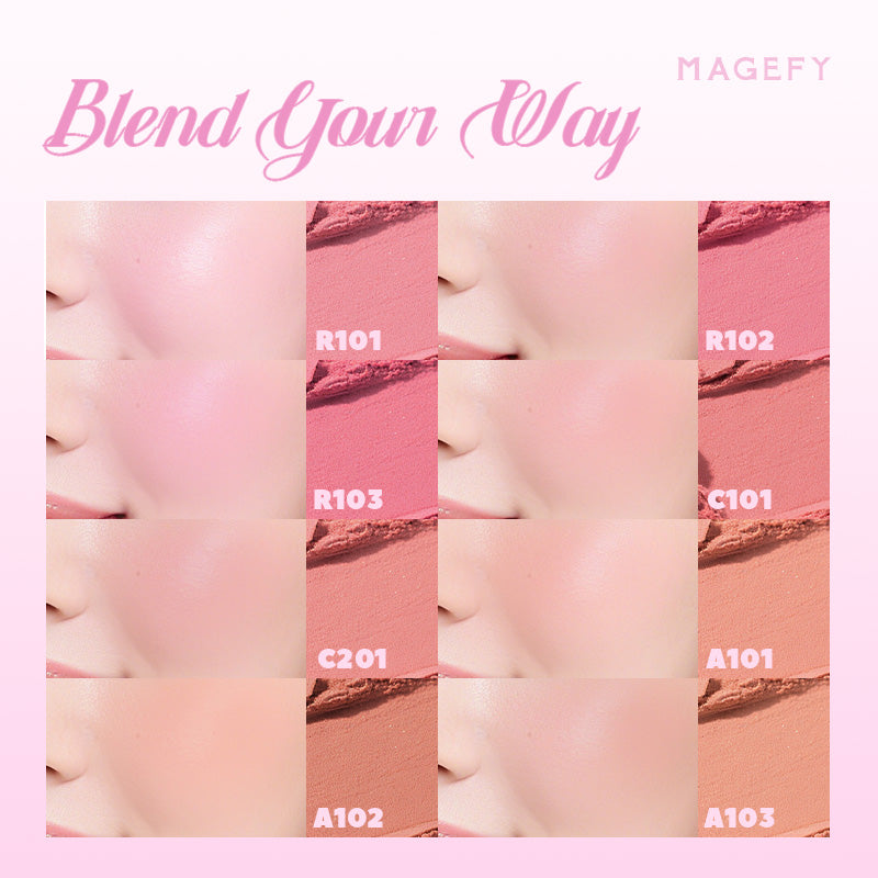 Matte Oil Control Blush Powder