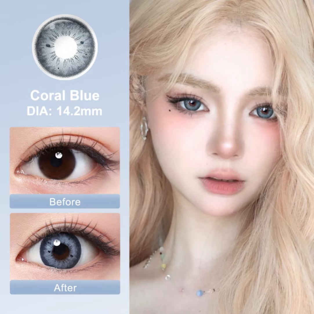 Coral Blue • 14.2 mm