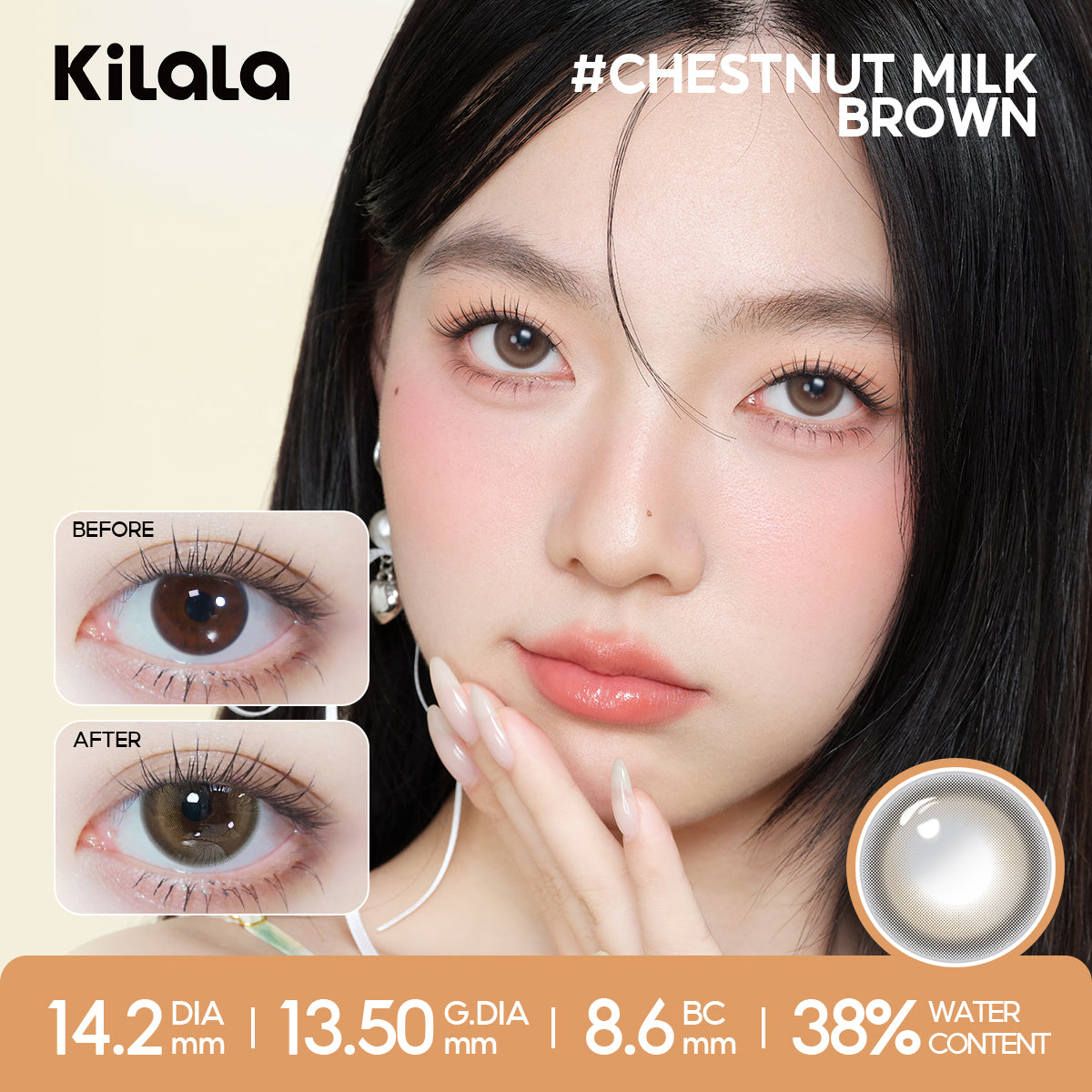Chestnut Milk Brown