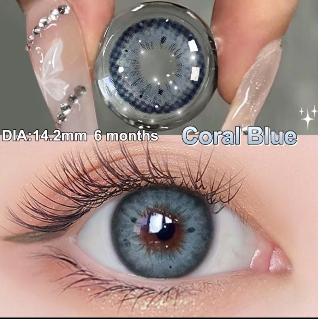 Coral Blue • 14.2 mm