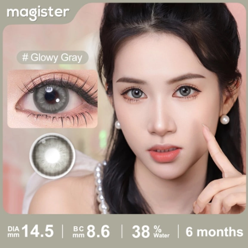 Glowy Gray • 14.5mm